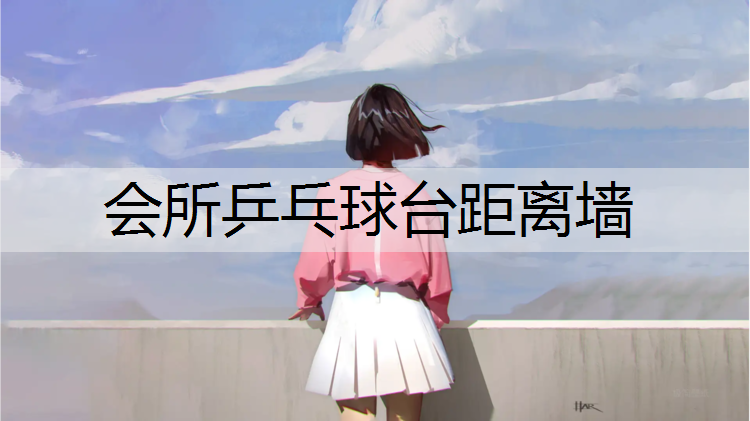 会所乒乓球台距离墙